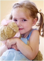 Photo of ballerina with Melody Bear