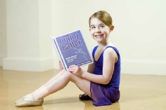 Photo of dancer with Junior Ballet award file