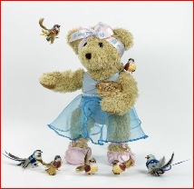 Melody Bear leaping