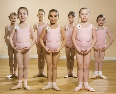 Photo of RAD ballet grade 1 candidates