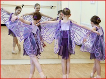 ballet classes at the Jill Bridger School of Dance