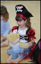 Dancer dressed as a pirate
